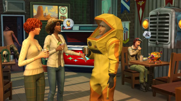 Скриншот The Sims 4: Стрейнджервиль DLC — 2