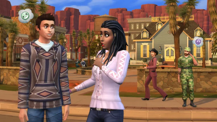 Скриншот The Sims 4: Стрейнджервиль DLC — 5