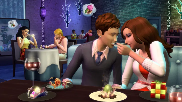 Скриншот The Sims 4: В ресторане — 5