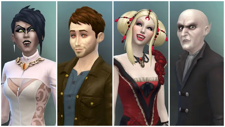Скриншот The Sims 4: Вампиры DLC — 3