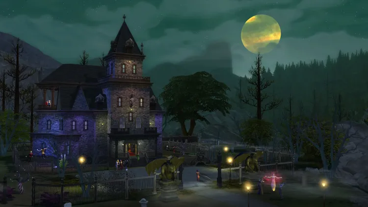 Скриншот The Sims 4: Вампиры DLC — 4