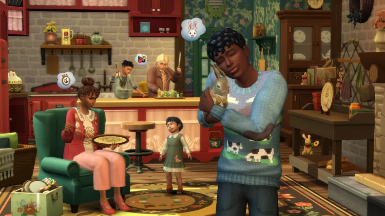 Скриншот The Sims 4. Загородная жизнь DLC — 2