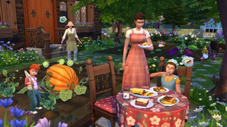 Скриншот The Sims 4. Загородная жизнь DLC — 4