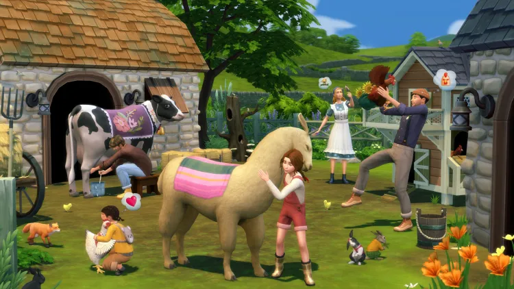 Скриншот The Sims 4. Загородная жизнь DLC — 5