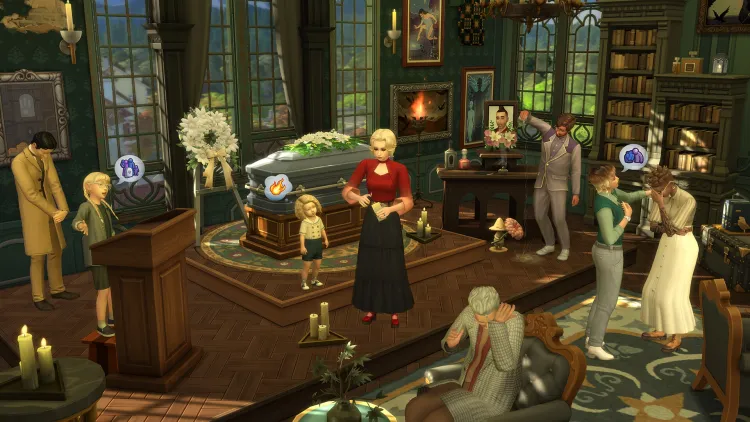 Скриншот The Sims 4: Жизнь и смерть DLC — 1