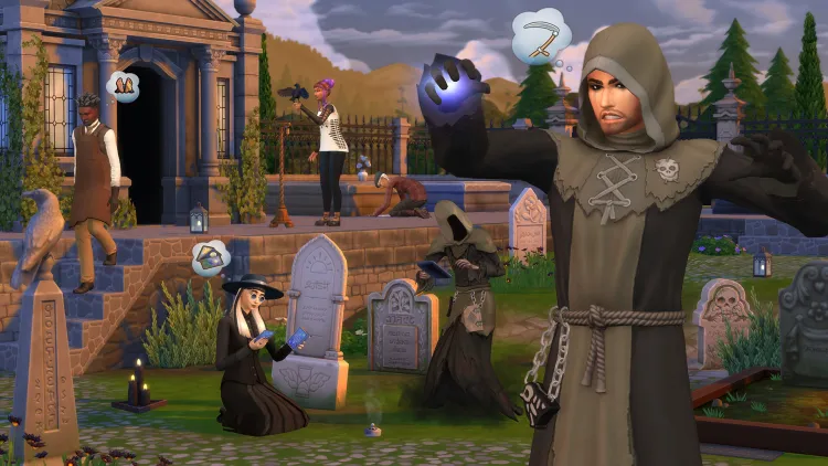 Скриншот The Sims 4: Жизнь и смерть DLC — 2