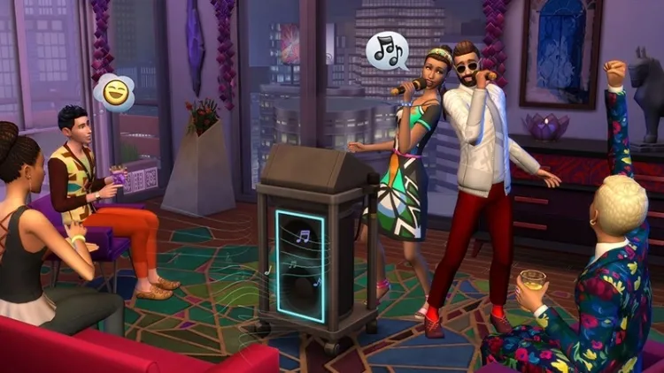 Скриншот The Sims 4. Жизнь в городе DLC — 2