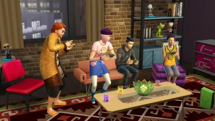 Скриншот The Sims 4. Жизнь в городе DLC — 6