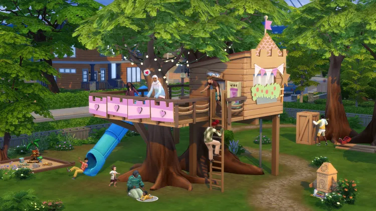 Скриншот The Sims 4. Жизненный путь DLC — 1