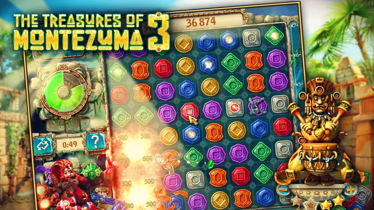 Скриншот The Treasures of Montezuma 3 — 1