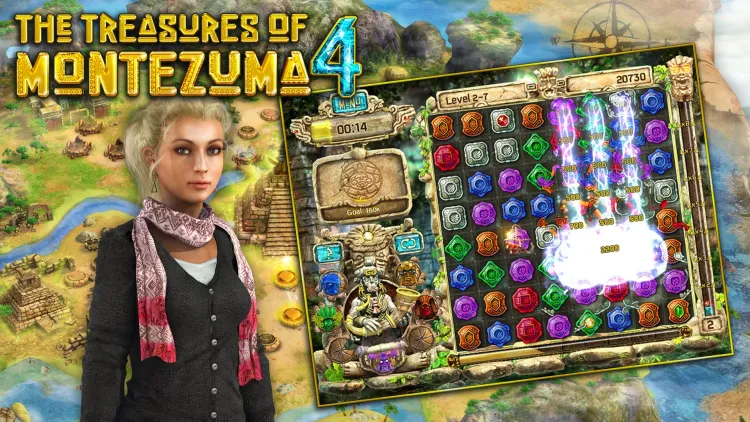 Скриншот The Treasures of Montezuma 4 — 1