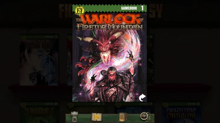 Скриншот The Warlock of Firetop Mountain (Fighting Fantasy Classics) DLC — 4
