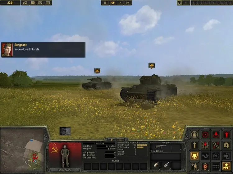 Скриншот Theatre of War 2: Kursk 1943 — 1