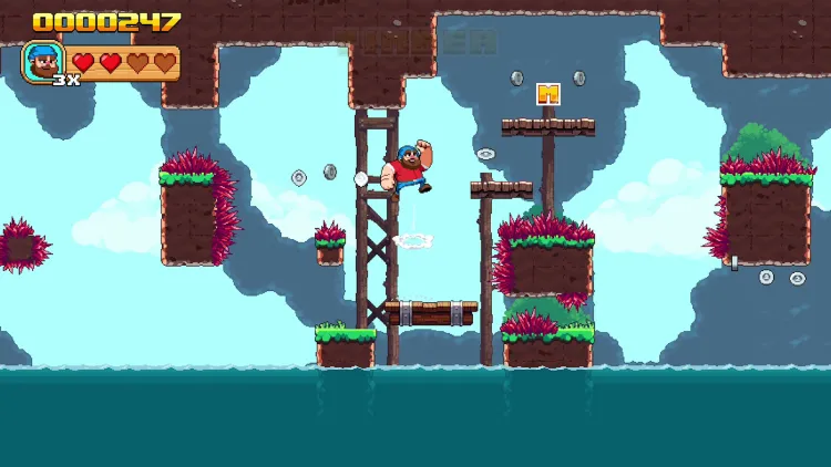 Скриншот Timberman: The big Adventure — 5