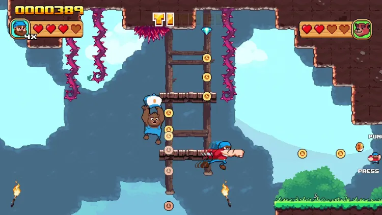 Скриншот Timberman: The big Adventure — 9
