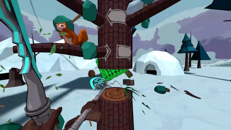 Скриншот Timberman VR — 4