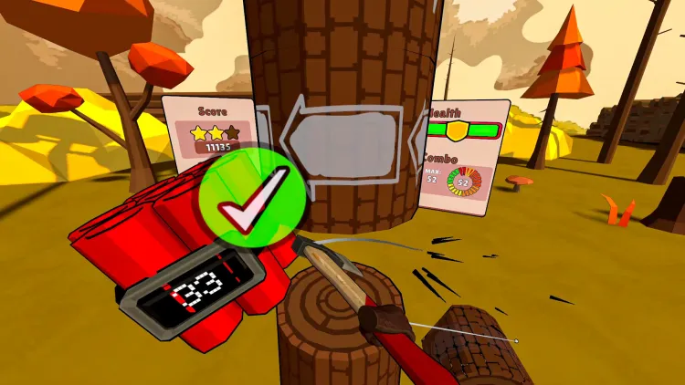 Скриншот Timberman VR — 5