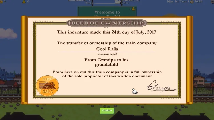 Скриншот Tiny Rails — 2