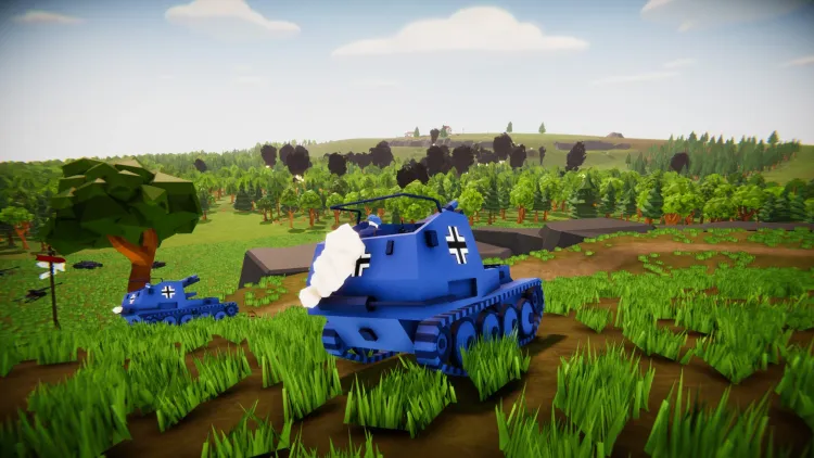 Скриншот Total Tank Simulator — 3