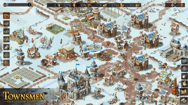 Скриншот Townsmen - A Kingdom Rebuilt — 2