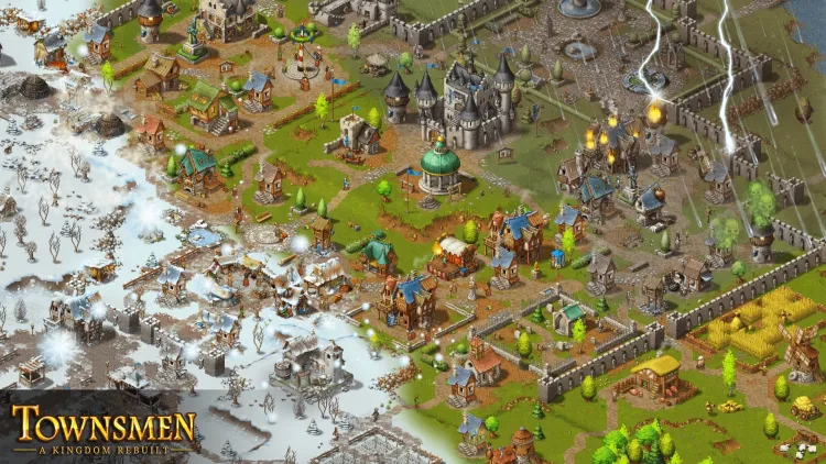 Скриншот Townsmen - A Kingdom Rebuilt — 3