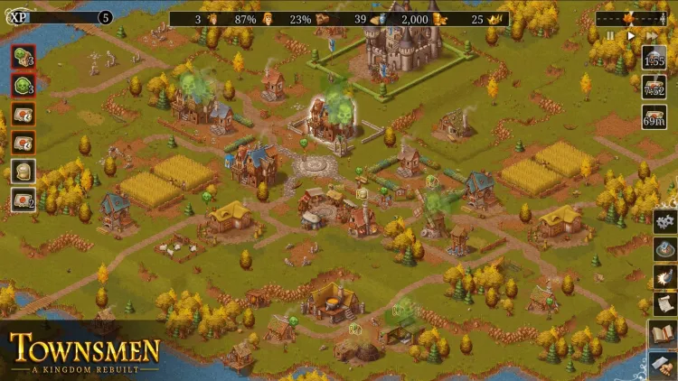Скриншот Townsmen - A Kingdom Rebuilt — 6