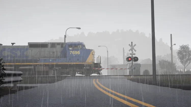 Скриншот Train Sim World 2: CSX C40-8W Loco Add-On DLC — 1