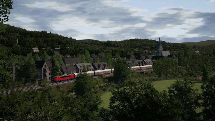 Скриншот Train Sim World 2: DB BR 155 Loco Add-On DLC — 2