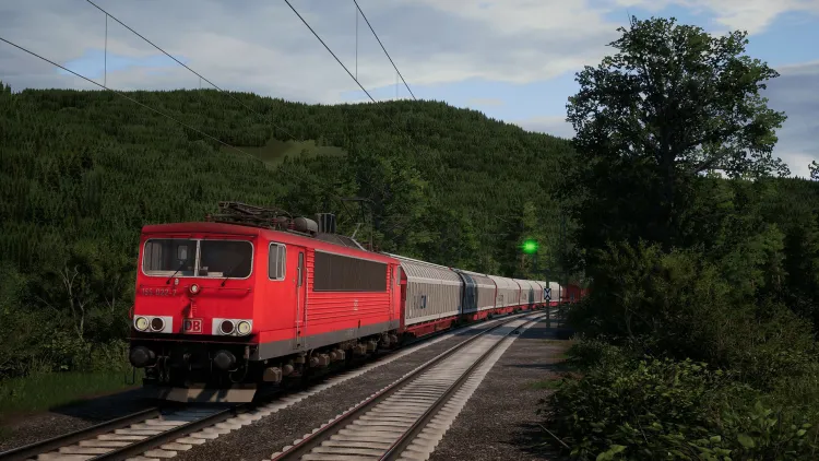 Скриншот Train Sim World 2: DB BR 155 Loco Add-On DLC — 3