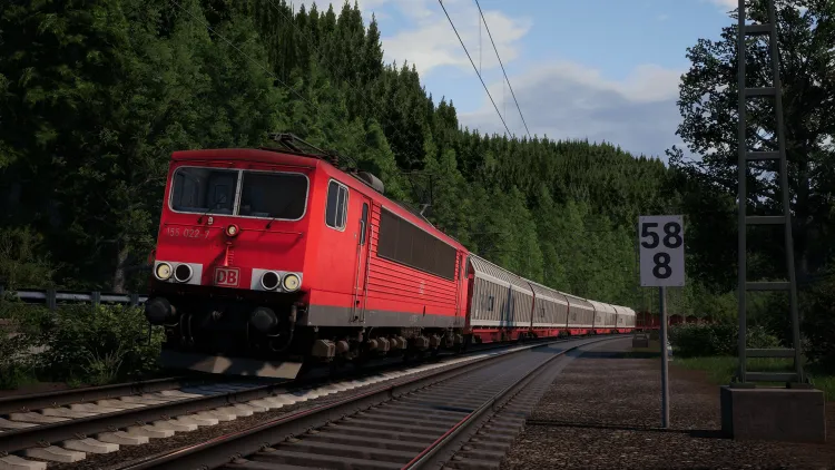 Скриншот Train Sim World 2: DB BR 155 Loco Add-On DLC — 6