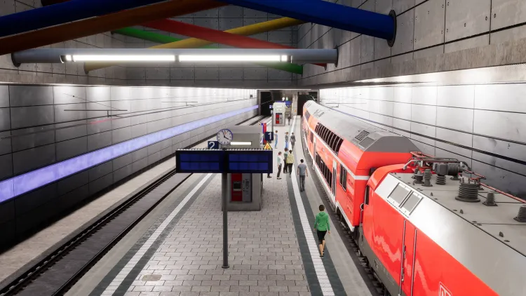 Скриншот Train Sim World 2: DB BR 182 Loco Add-On DLC — 1