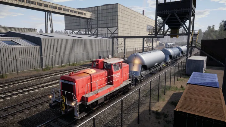 Скриншот Train Sim World 2: DB BR 363 Loco Add-On DLC — 1