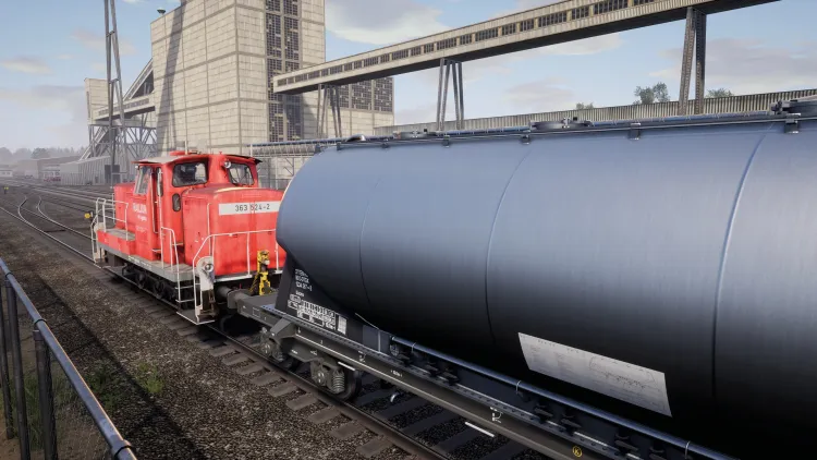 Скриншот Train Sim World 2: DB BR 363 Loco Add-On DLC — 3