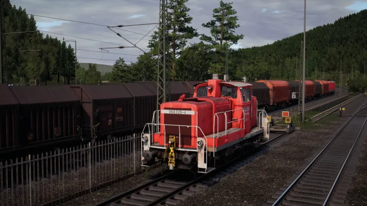 Скриншот Train Sim World 2: DB BR 363 Loco Add-On DLC — 4