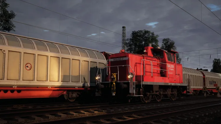 Скриншот Train Sim World 2: DB BR 363 Loco Add-On DLC — 6