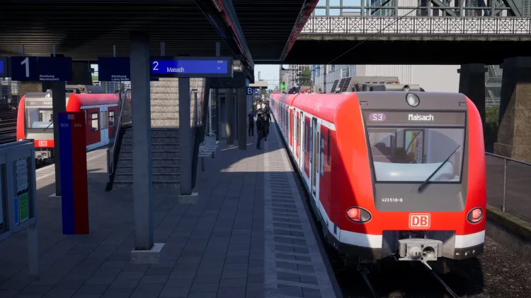 Скриншот Train Sim World 2: Hauptstrecke München - Augsburg Route Add-On DLC — 3