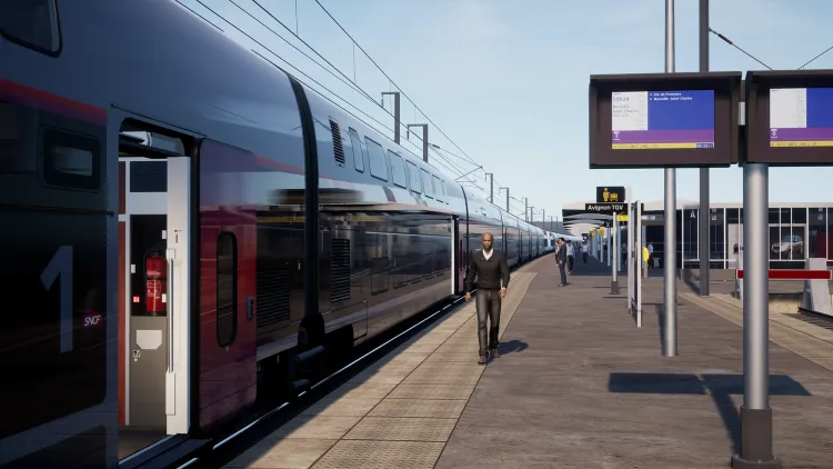 Скриншот Train Sim World 2: LGV Méditerranée: Marseille - Avignon Route Add-On DLC — 1