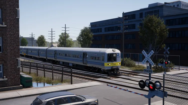 Скриншот Train Sim World 2: LIRR M3 EMU Loco Add-On DLC — 5