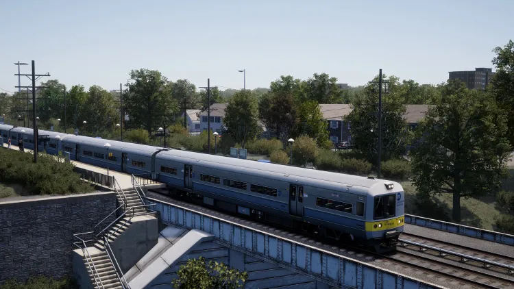 Скриншот Train Sim World 2: LIRR M3 EMU Loco Add-On DLC — 7