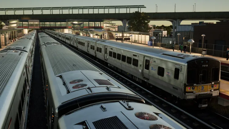 Скриншот Train Sim World 2: Long Island Rail Road: New York - Hicksville Route Add-On DLC — 3