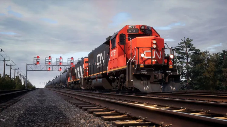 Скриншот Train Sim World: Canadian National Oakville Subdivision Hamilton - Oakville Route Add-On DLC — 2