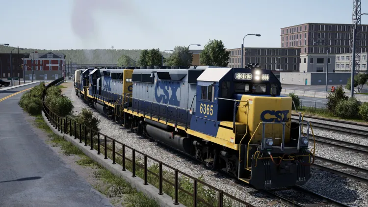 Скриншот Train Sim World: CSX GP40-2 Loco Add-On DLC — 5