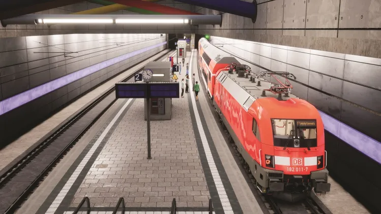 Скриншот Train Sim World: DB BR 182 Loco Add-On DLC — 2
