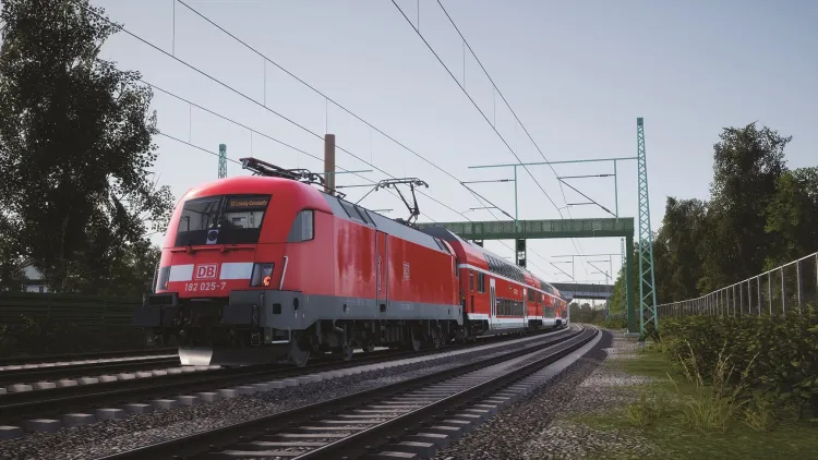 Скриншот Train Sim World: DB BR 182 Loco Add-On DLC — 3