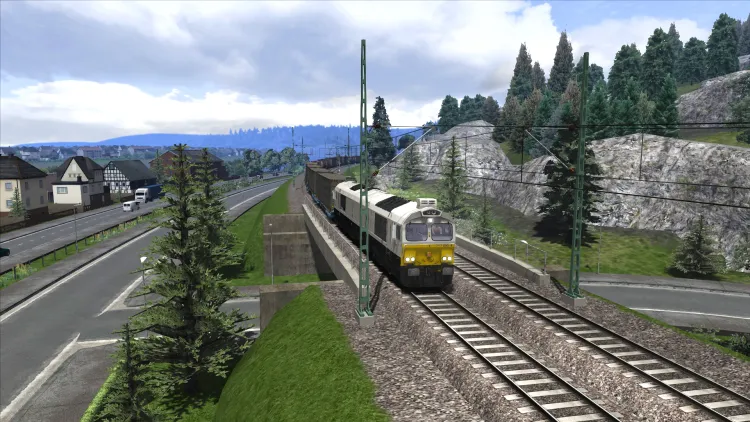 Скриншот Train Simulator: BR 266 Loco Add-On — 1