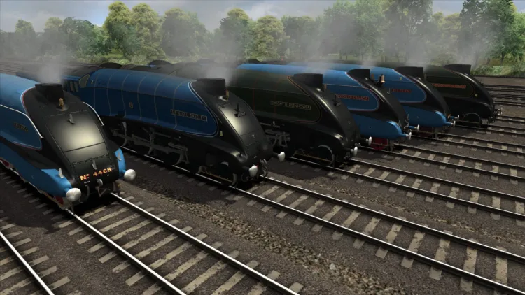 Скриншот Train Simulator: Class A4 Pacifics Loco Add-On DLC — 5