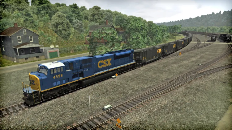 Скриншот Train Simulator: CSX SD80MAC Loco Add-On DLC — 1