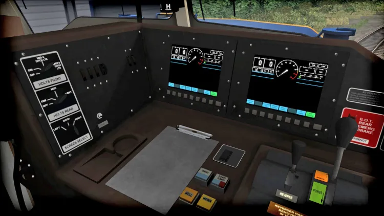 Скриншот Train Simulator: CSX SD80MAC Loco Add-On DLC — 4