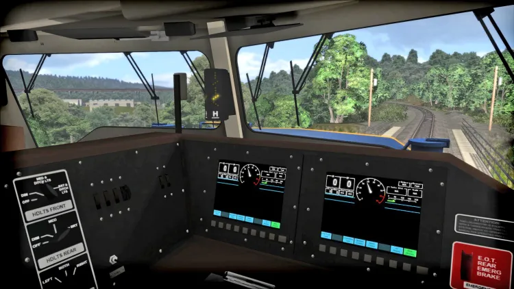 Скриншот Train Simulator: CSX SD80MAC Loco Add-On DLC — 6