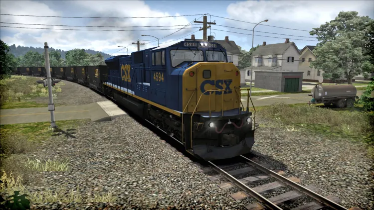 Скриншот Train Simulator: CSX SD80MAC Loco Add-On DLC — 7